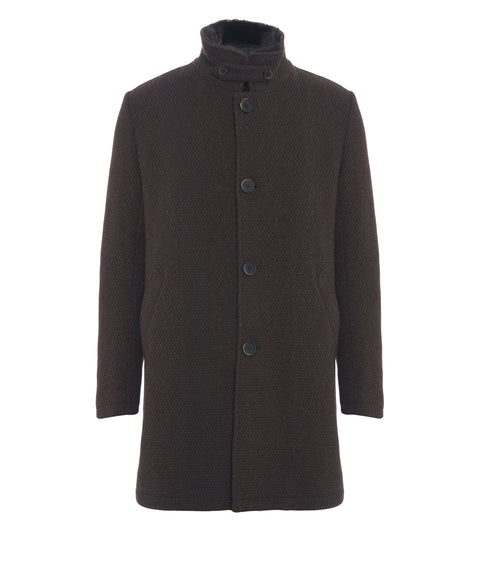 Cappotto in misto lana