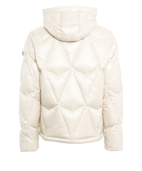 Steppjacke mit Logopatch