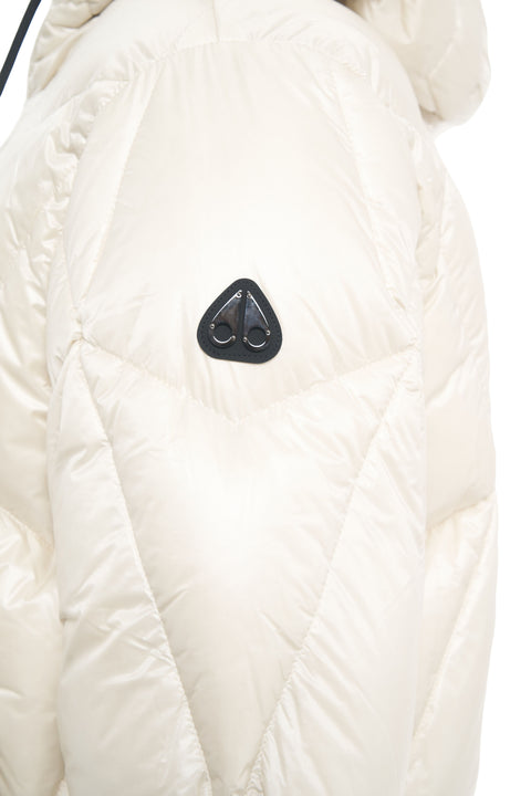 Steppjacke mit Logopatch