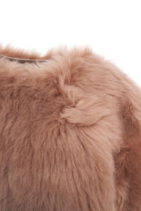 Jacke aus Lammfell 'Shearling'