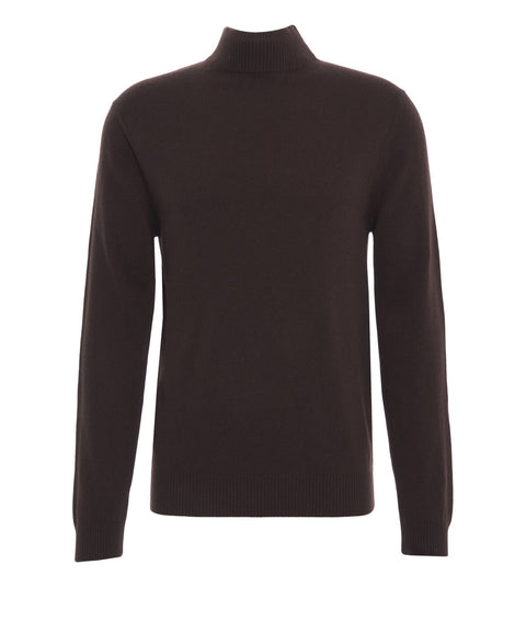 Maglione a dolcevita in cashmere