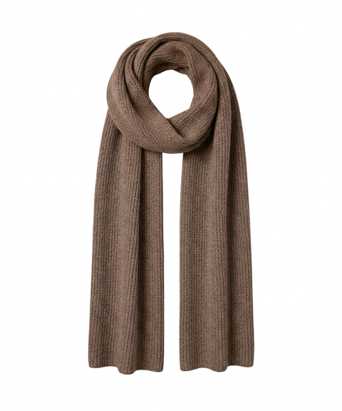 Scarf from knit textile