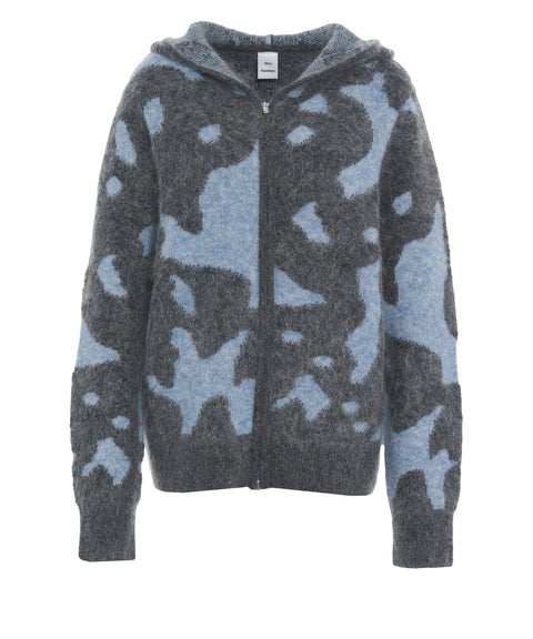 Cardigan con cappuccio 'Glasgow'