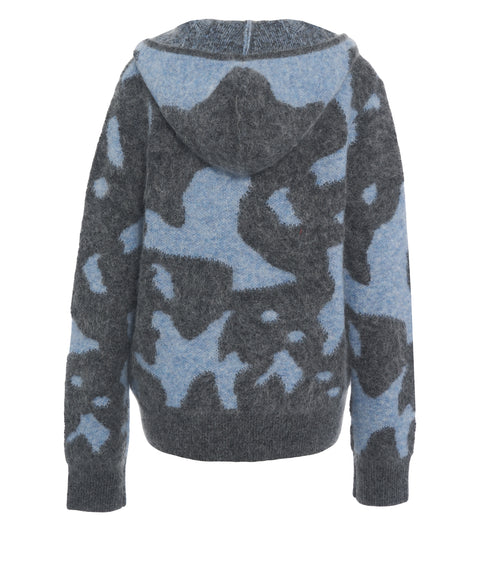 Cardigan con cappuccio 'Glasgow'