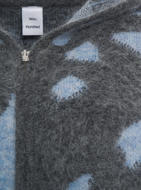 Cardigan con cappuccio 'Glasgow'
