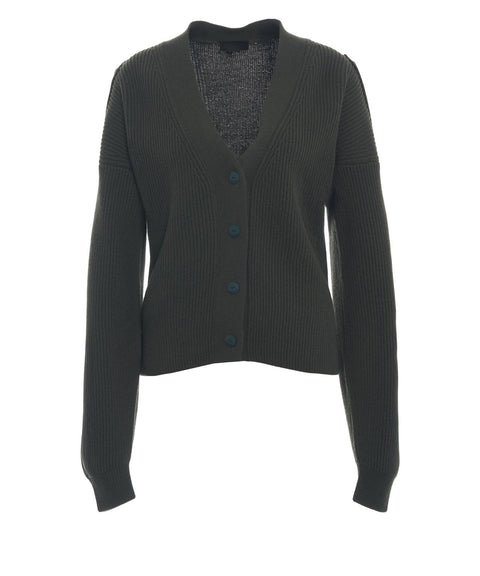 Cardigan in lana