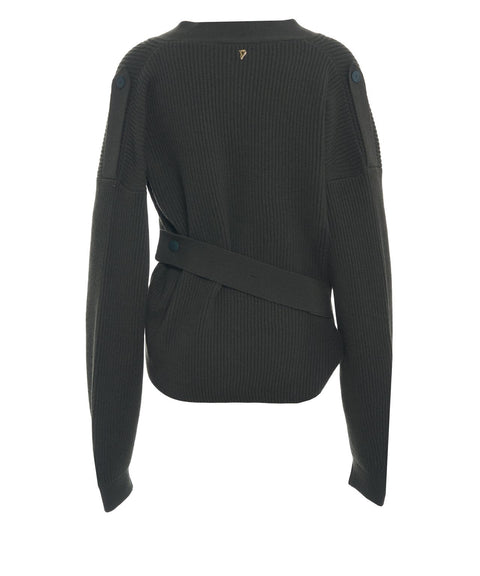 Cardigan in lana