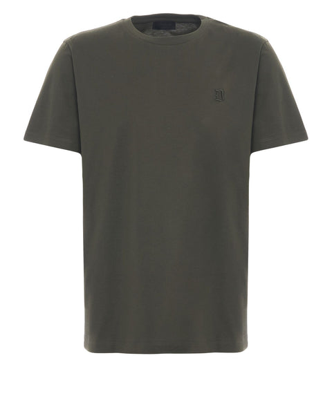 T-Shirt mit Logodetail