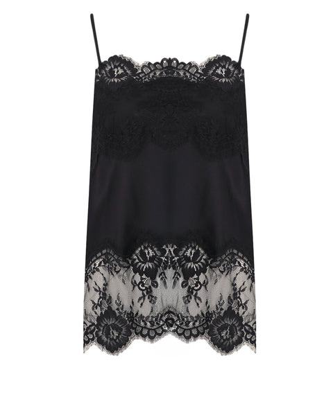 Top con dettagli in pizzo 'Linnea'
