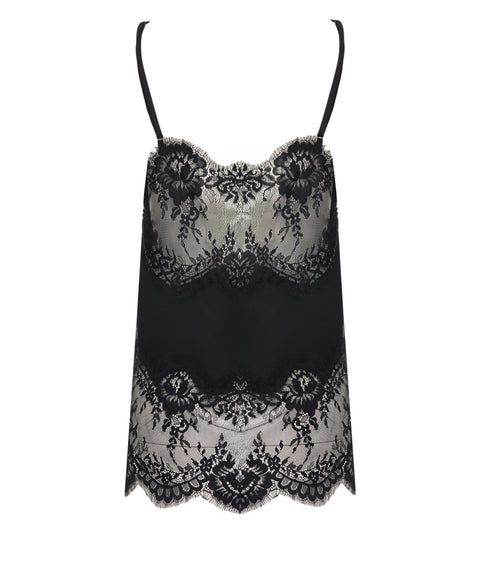 Top con dettagli in pizzo 'Linnea'