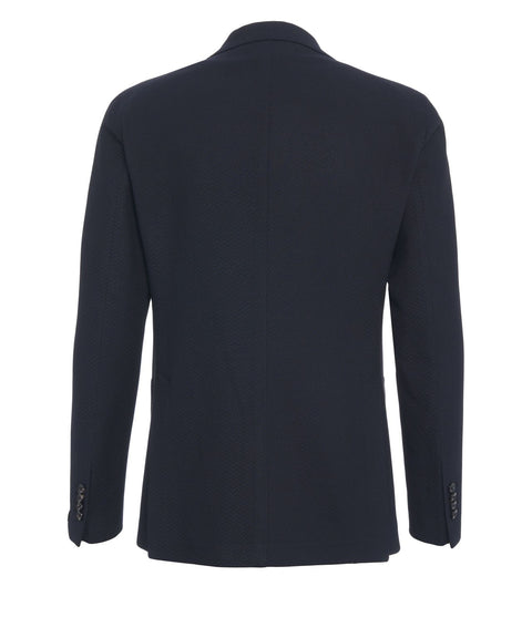 Blazer mit Logoapplikation