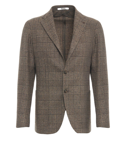 Blazer in misto cashmere