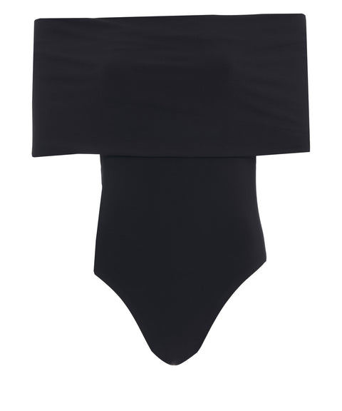 Body con scollo carmen