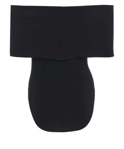 Body con scollo carmen