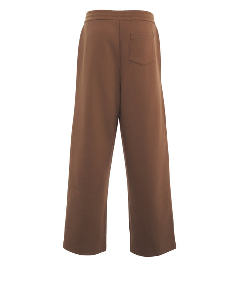 Cotton blend jogging pants