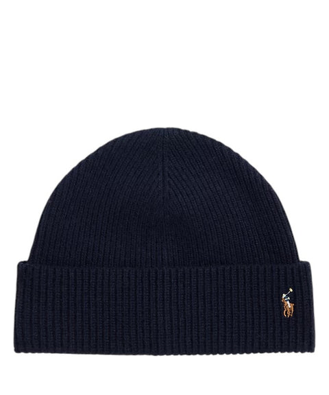 Beanie con logo ricamato