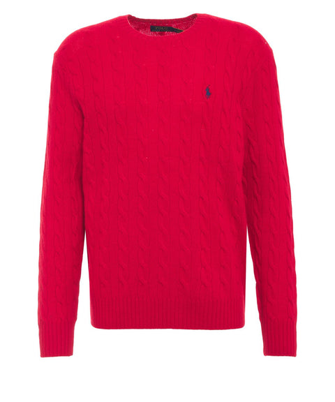 Pullover mit Logostickerei