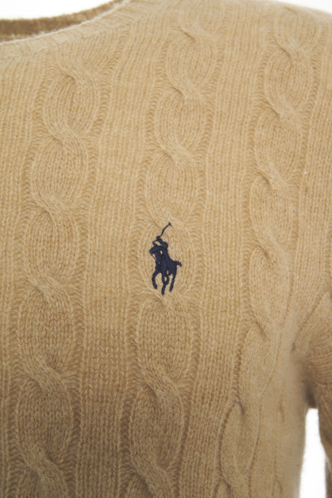 Pullover mit Logostickerei