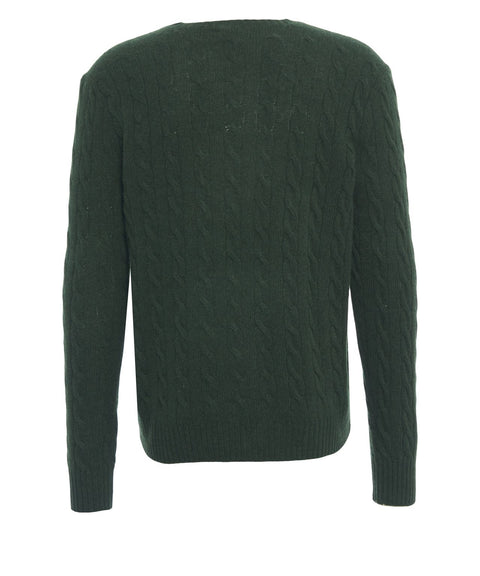 Pullover with logo embroidery