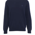 Maglione con logo ricamato