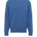 Maglione con logo ricamato