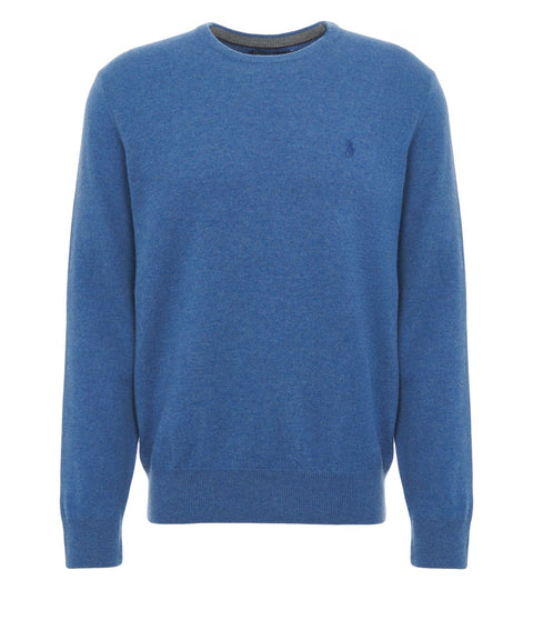 Pullover with logo embroidery