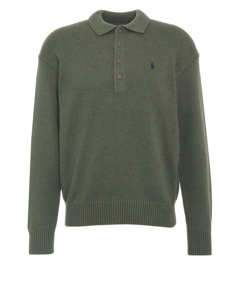 Pullover mit Polokragen