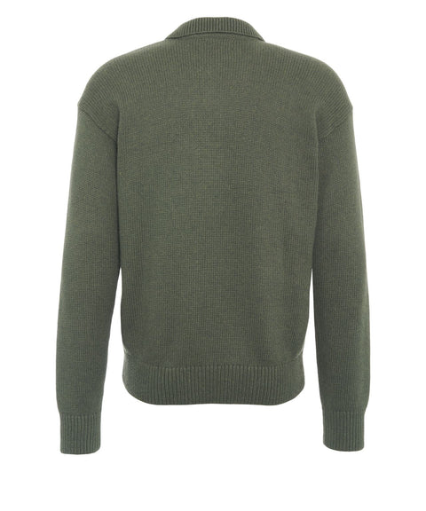 Pullover mit Polokragen