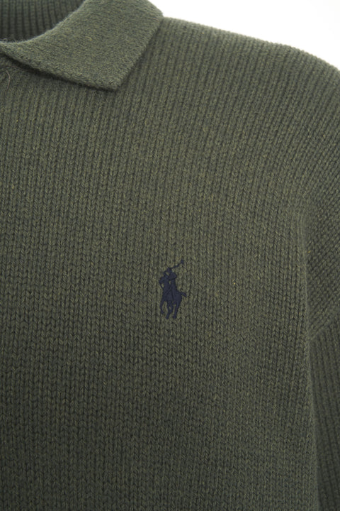 Pullover mit Polokragen