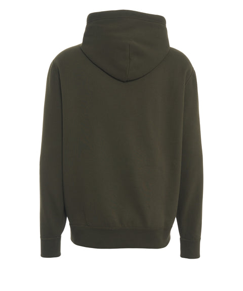 Hoodie in misto cotone