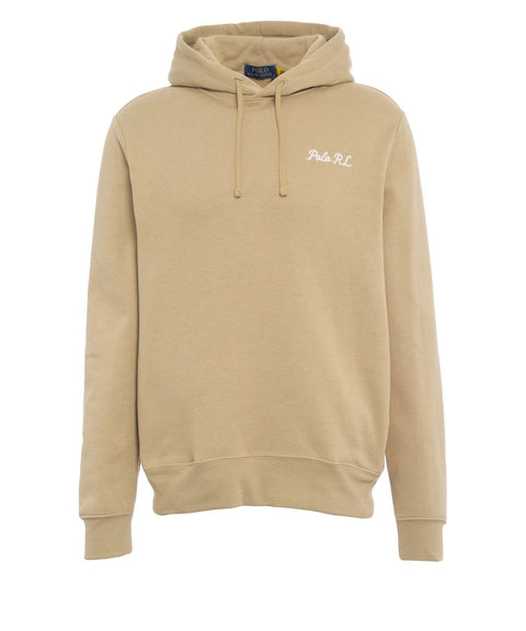 Hoodie with logo embroidery