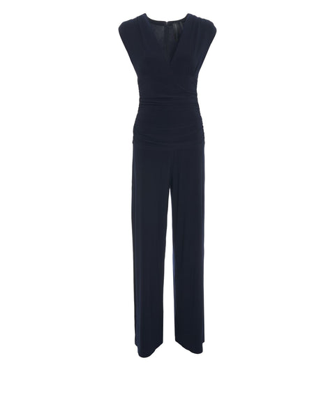 Jumpsuit with v-neck