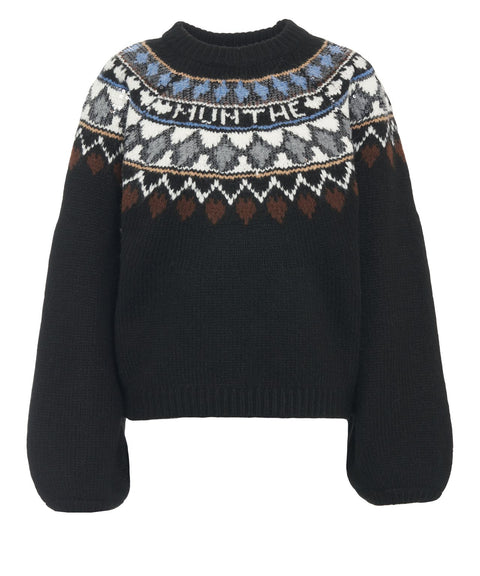 Norweger Pullover 'Vaffie'