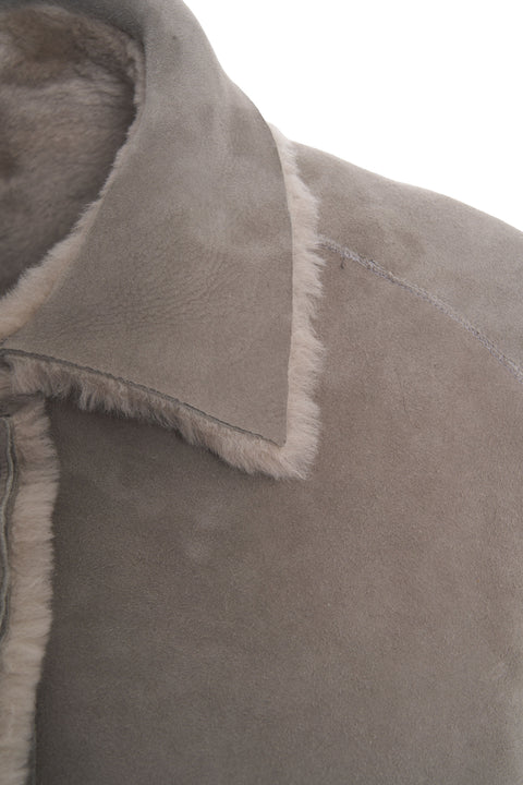 Lammfelljacke 'Tres'
