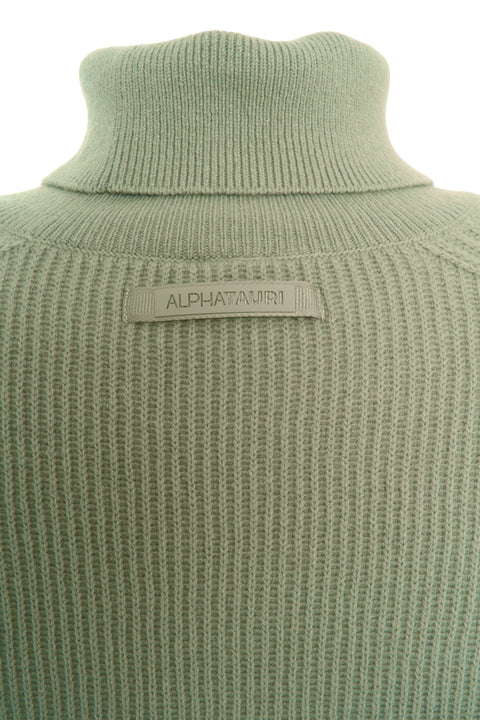 Wool turtleneck sweater