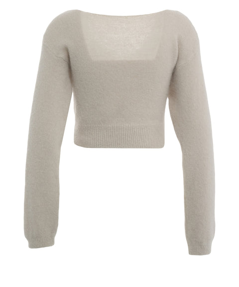 Cardigan in misto alpaca 'Mariya'