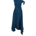 Midi-Kleid aus Seide
