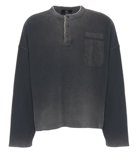 Langarmshirt 'Henley'