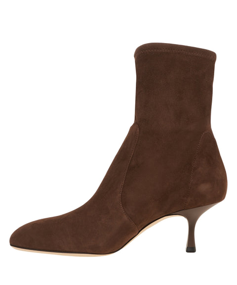 Suede ankle boots