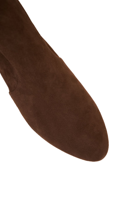 Suede ankle boots