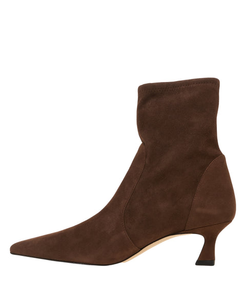 Suede ankle boots