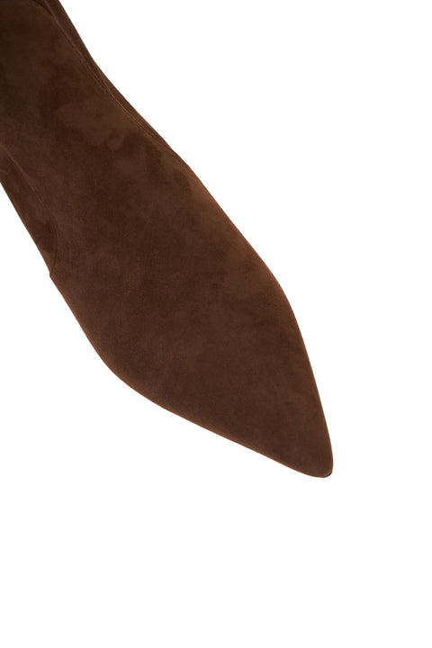 Suede ankle boots