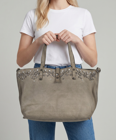 Shopper aus Leder