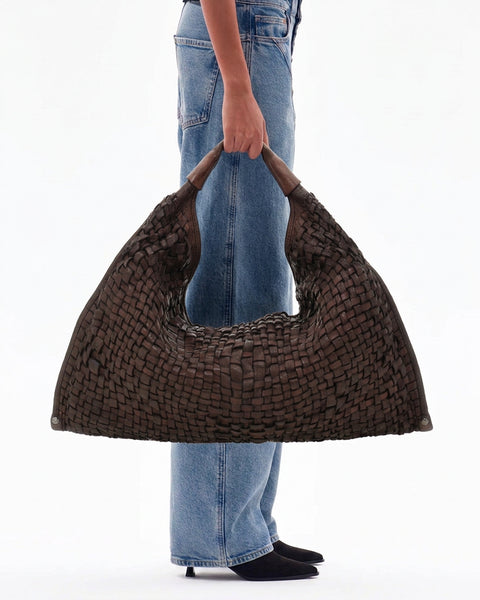 Shopper aus Leder
