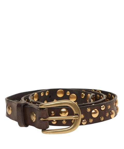 Leather belt
