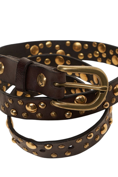 Leather belt