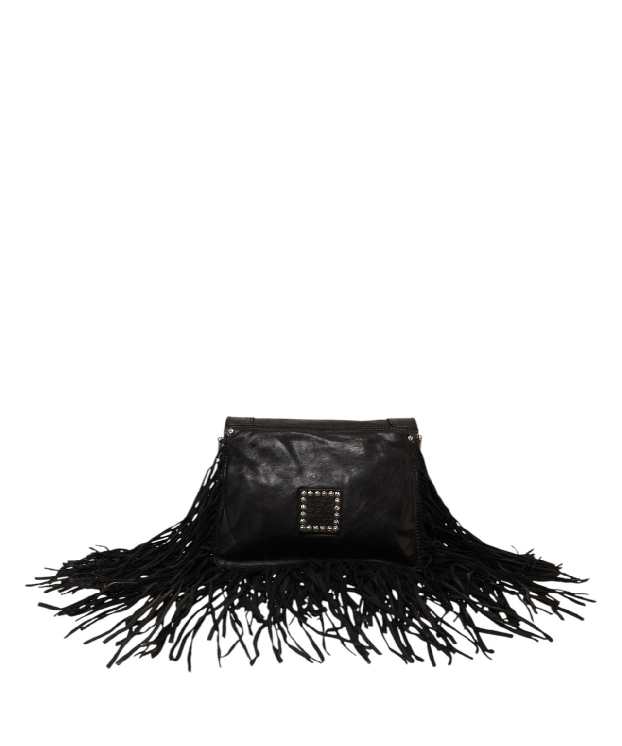 Campomaggi Shoulder bag with fringe details Black Women