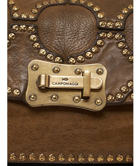 Leather shoulder bag