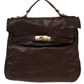 Borsa a mano in pelle