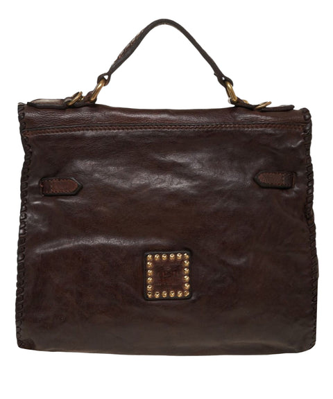 Borsa a mano in pelle